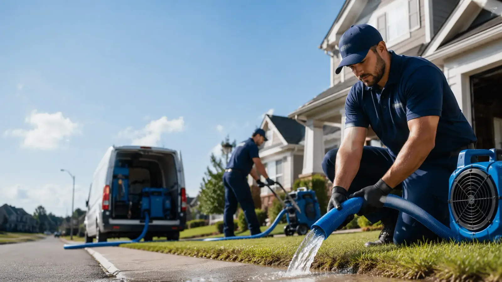 Flood Damage Restoration in Laceys Spring, AL
